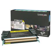 Lexmark originální toner C736H1YG, yellow, 10000str., high capacity, return, DOPRODEJ