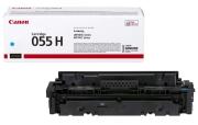Canon originální toner CRG-055HC (azurový, 5900str.) pro Canon MF742Cdw, MF744Cdw, MF746Cx, LBP663Cdw, LBP664Cx