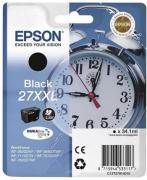 Epson Ink Cartridge 27XXL  black (C13T27914010/12)  (budík)