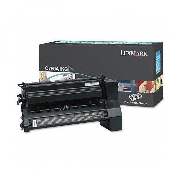 Lexmark originální toner C780A1KG, black, 6000str., return
