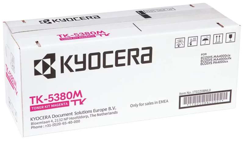Kyocera toner TK-5380M magenta na 10 000 A4 stran, pro PA4000cx, MA4000cix/cifx